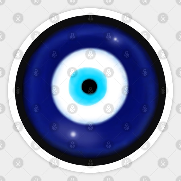 Nazar Evil Eye Sticker by ChePanArt